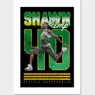 Shawn Kemp 02 Posters and Art